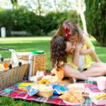 Familien-Osterpicknick