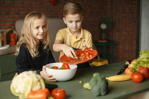 ausgewogene Ernährung von Kindern