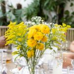 Sommerliche Tischdekoration
